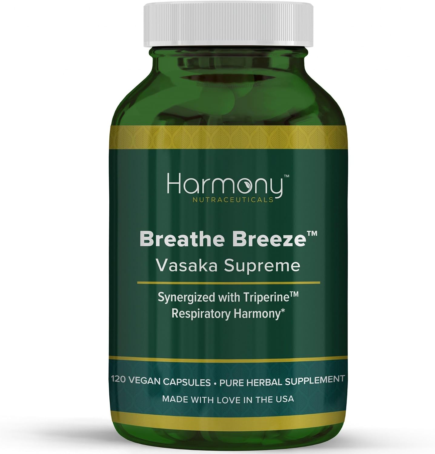 Vasaka Synergised with Triperine Ayurvedic Herbal Respiratory Care - 120 Capsules - görsel 1