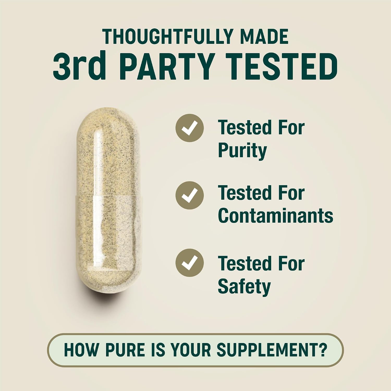One Earth Health Grass Fed Beef Liver Capsules – New Zealand Desiccated, 3,000mg (200 Capsules) - görsel 6