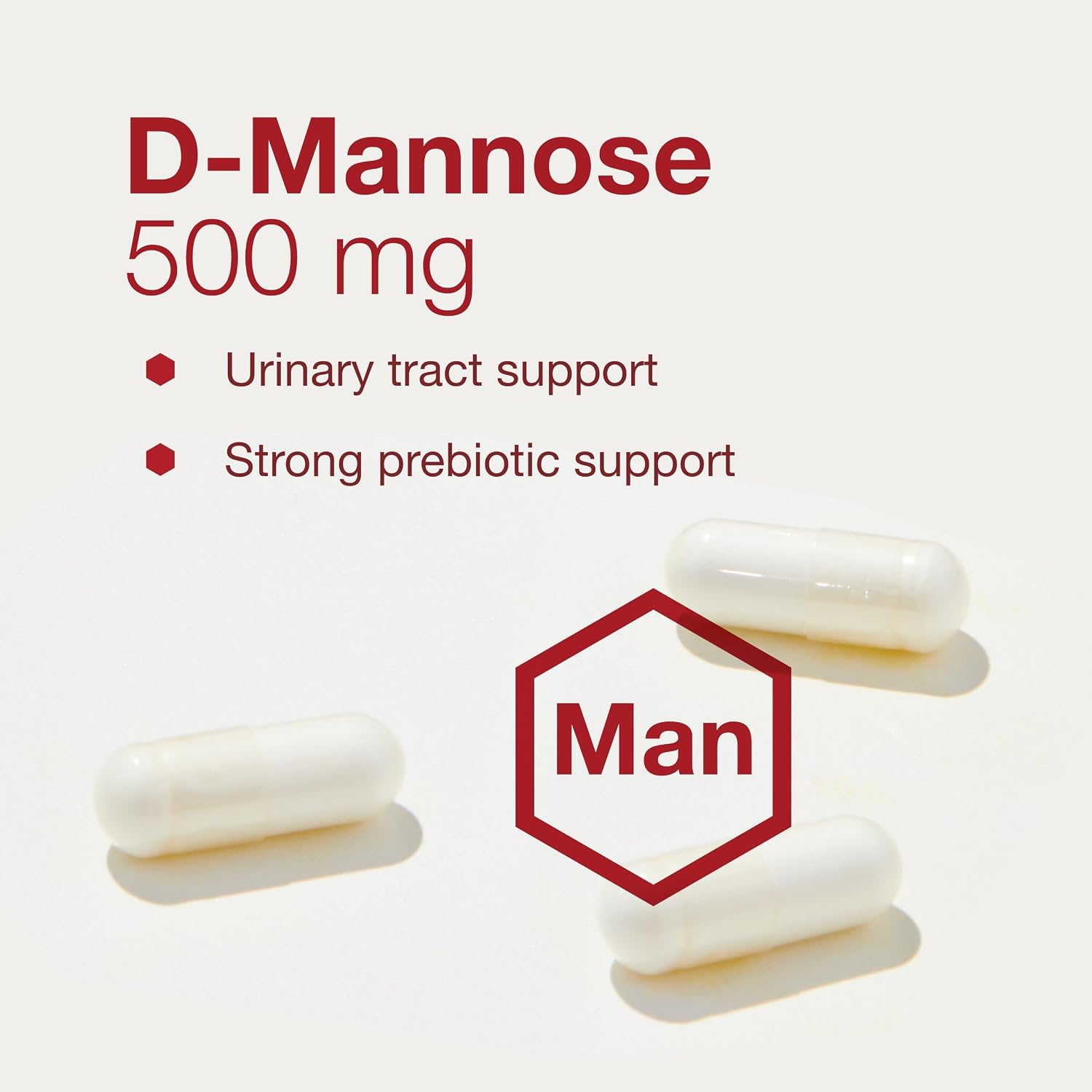 Protocol for Life Balance D-Mannose 500mg - 90 Vegan Capsules - görsel 4