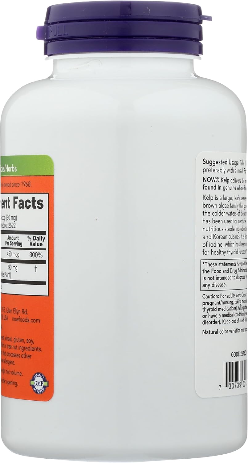 NOW Foods Norwegian Kelp Powder, 8 oz - görsel 2