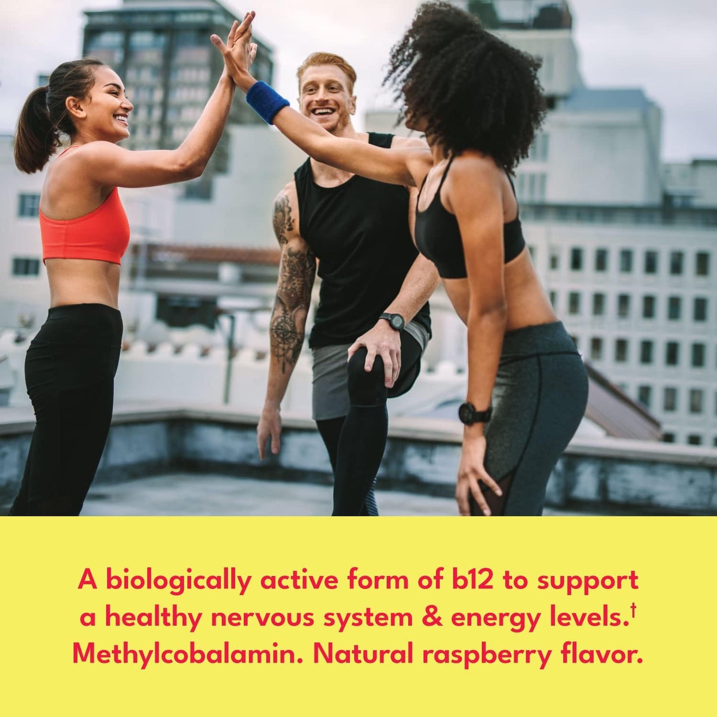 Hi-Health Liquid Vitamin B12 Drops - Methylcobalamin, Biologically Active, Natural Raspberry Flavour, 118 ml - görsel 2