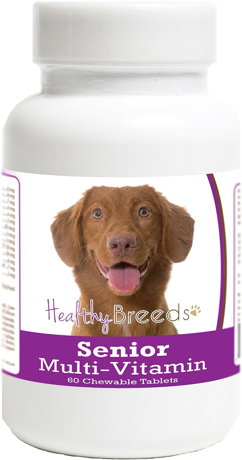Healthy Breeds Senior Dog Multivitamin Chewable Tablets (60 Chews) - görsel 1
