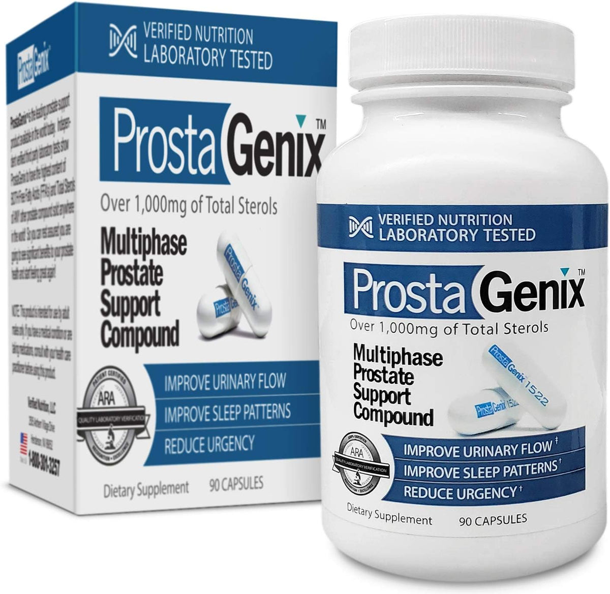 ProstaGenix Multiphase Prostate Supplement - 90 Capsules - görsel 1