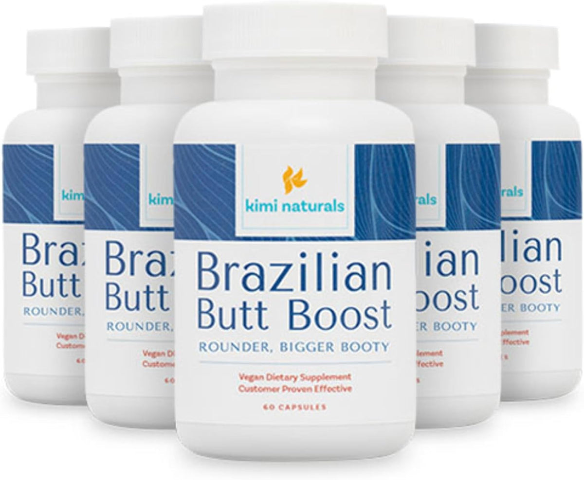 Kimi Naturals Butt Enhancer Pills – Natural Booty Builder for Bigger Buttocks and Curves – 60 Capsules - görsel 7