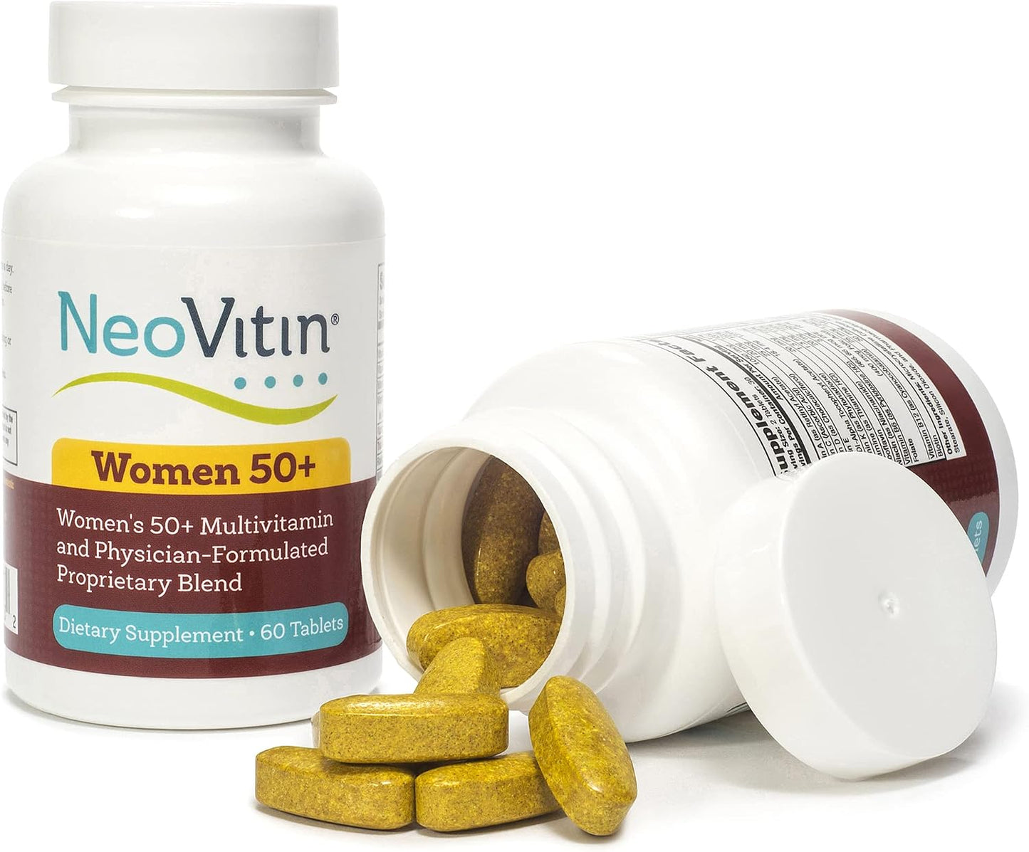 NeoVitin Women's 50+ Formula Multivitamin with Brilliant Blend – Daily Nutritional Support (60 Tablets) - görsel 4