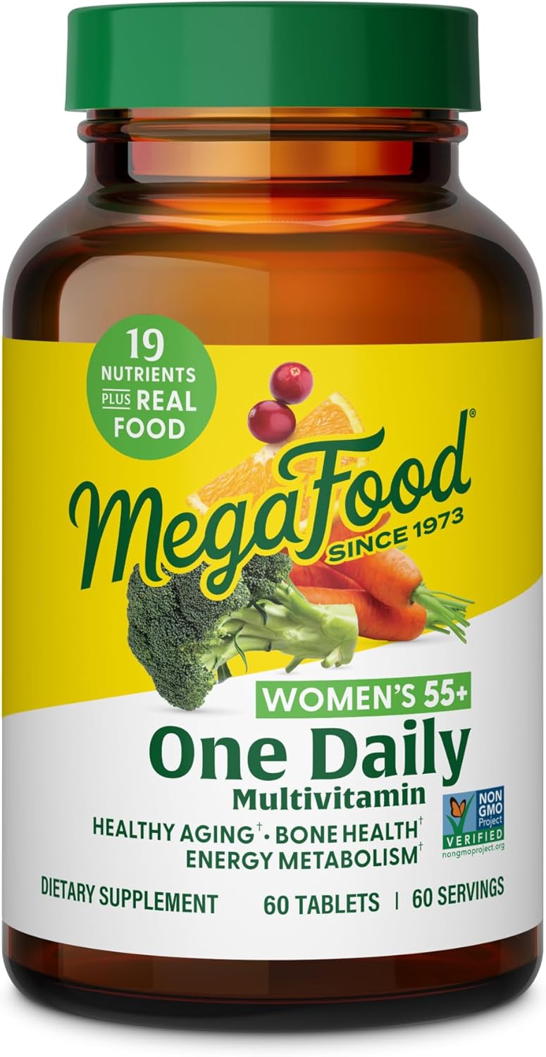 MegaFood Women 55+ Multivitamin - Vitamin D3, C, Zinc, B12 & Folate for Healthy Ageing - görsel 10