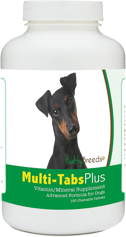 Healthy Breeds Manchester Terrier Multi-Tabs Plus Chewable Tablets 180 Count