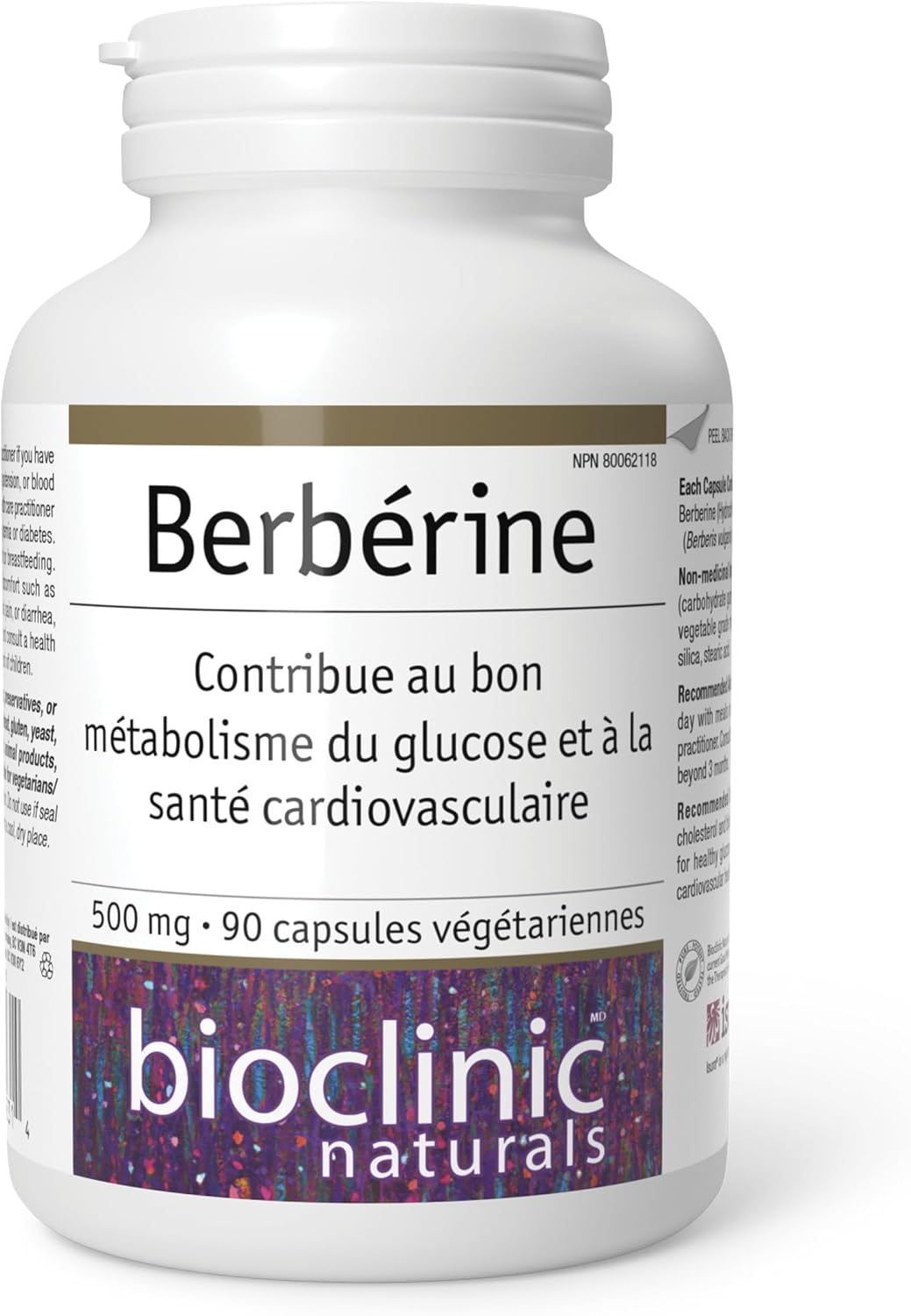 Bioclinic Naturals Berberine HCl 500 mg, 90 Capsules - görsel 4