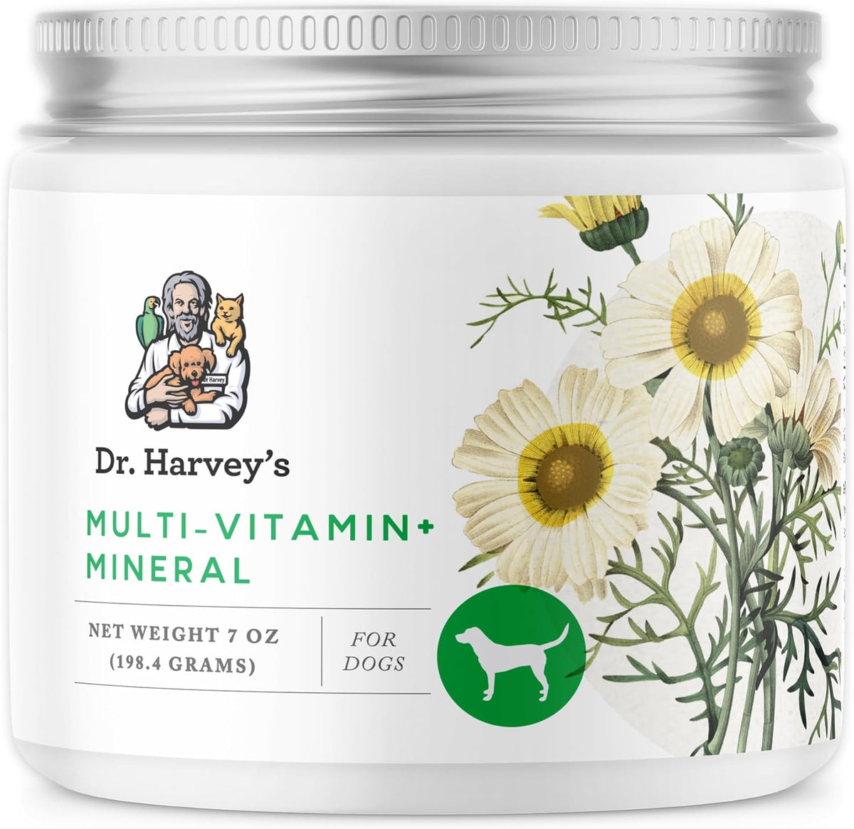 Dr. Harvey's Herbal Multivitamin & Mineral Supplement for Dogs, 198g - görsel 1
