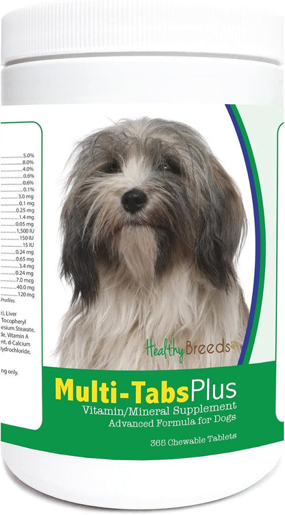 Healthy Breeds Tibetan Mastiff Multi-Tabs Plus Chewable Tablets, 180 Count