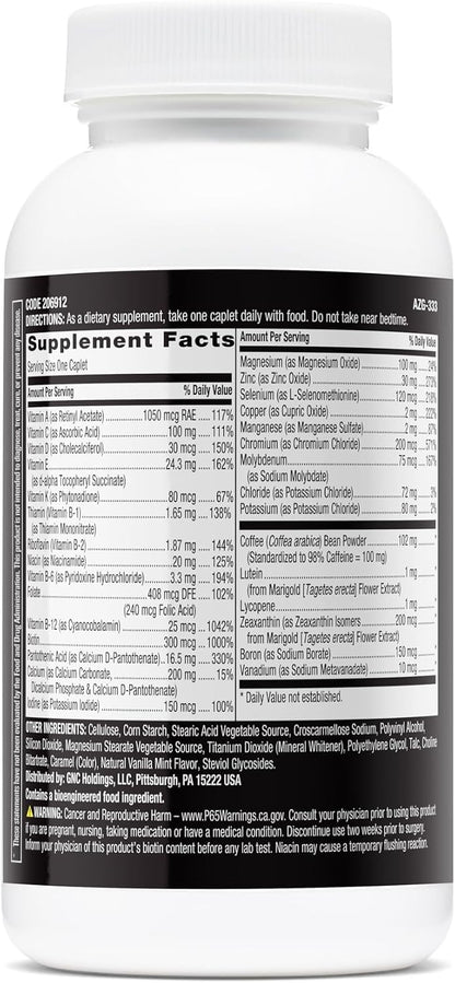 GNC Mega Men Multivitamin for Men | Energy and Metabolism | Once Daily