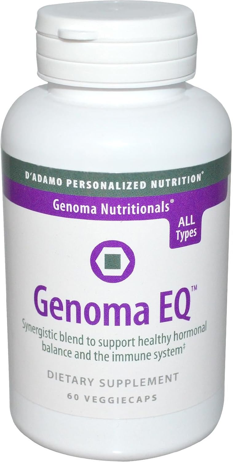 D'Adamo Personalised Nutrition - Genoma EQ 60 capsules - görsel 1