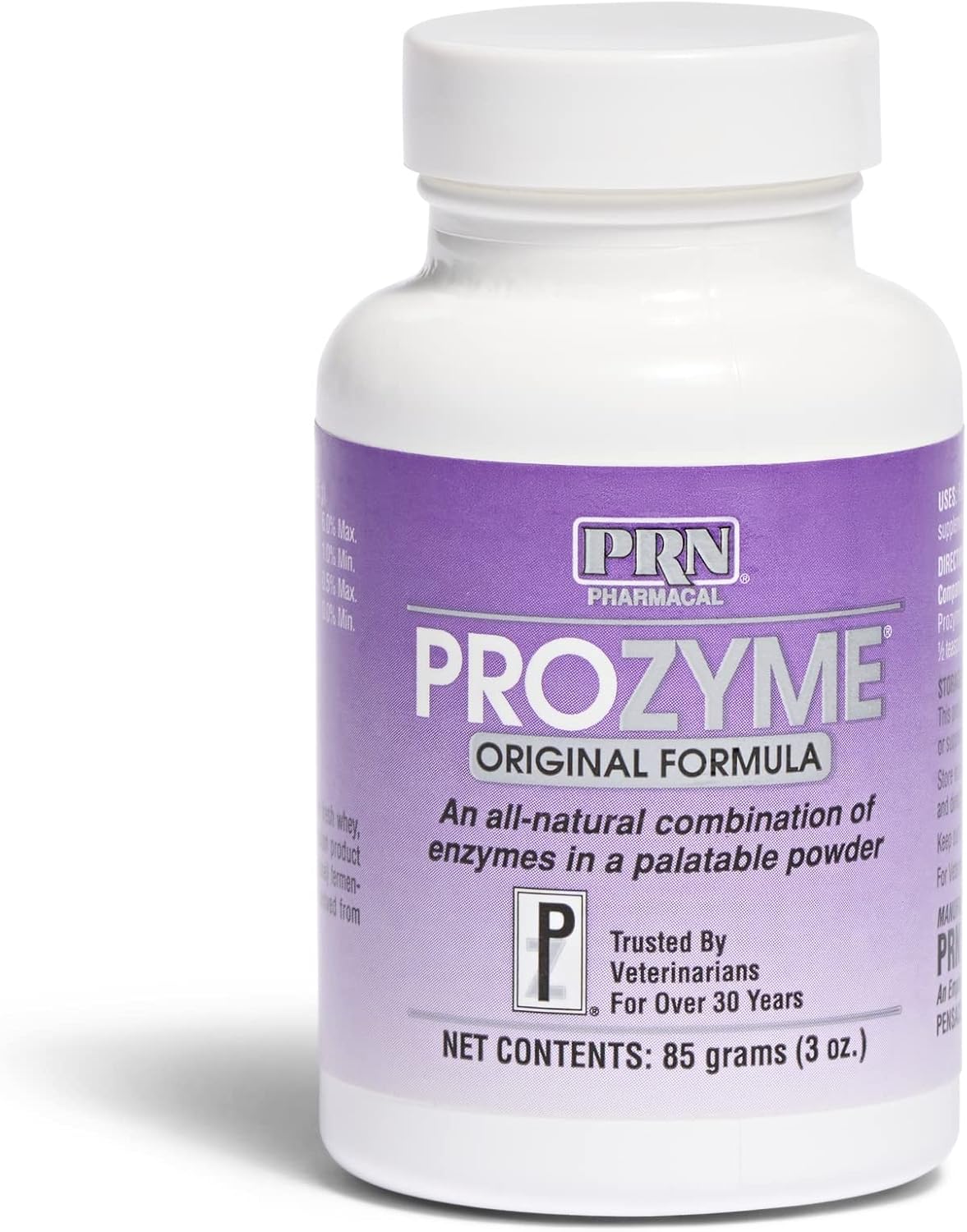 PRN Pharmacal ProZyme Enzyme Replacement Supplement - Natural Digestive Aid for Dogs & Cats - 85g - görsel 1
