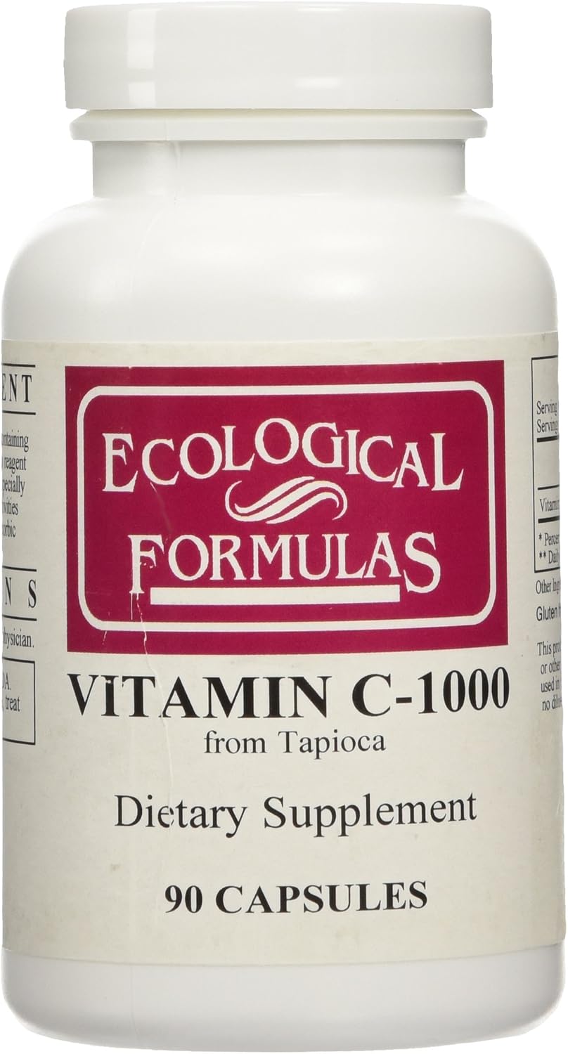 Ecological Formulae Vitamin C-1000 from Tapioca 90 Capsules - görsel 1