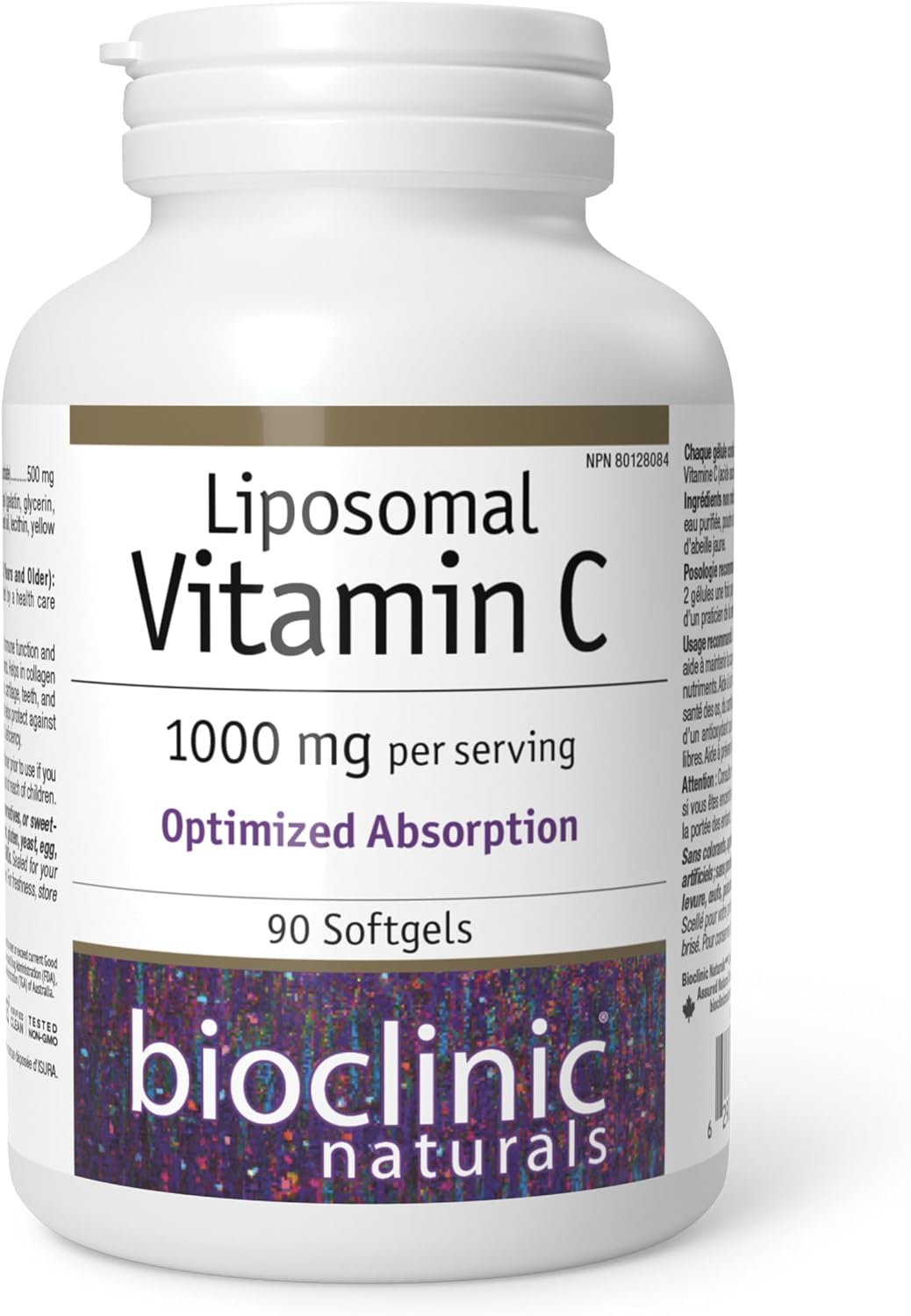 Bioclinic Naturals - Liposomal Vitamin C 90 Softgels - görsel 1