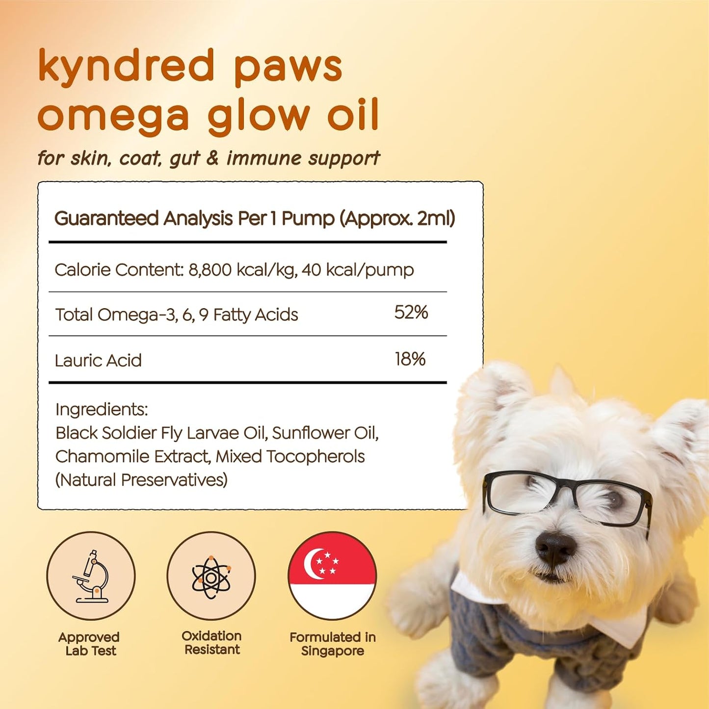 Kyndred Paws Omega-3-6-9 Oil for Dogs – 250 ml - görsel 7