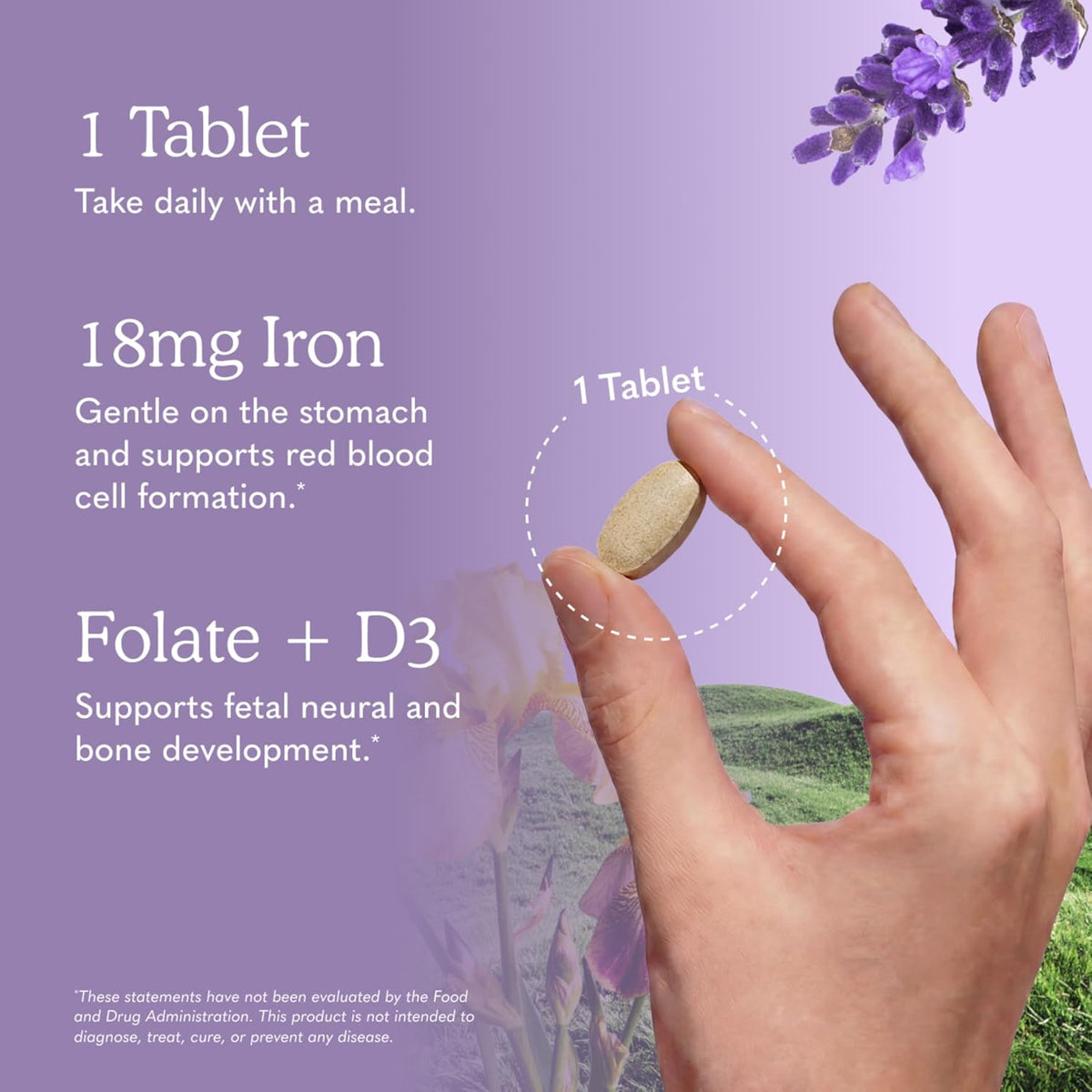 Garden of Life Organics Prenatal Multivitamin with Folate, B6, B12, D3 & Iron – Image 5