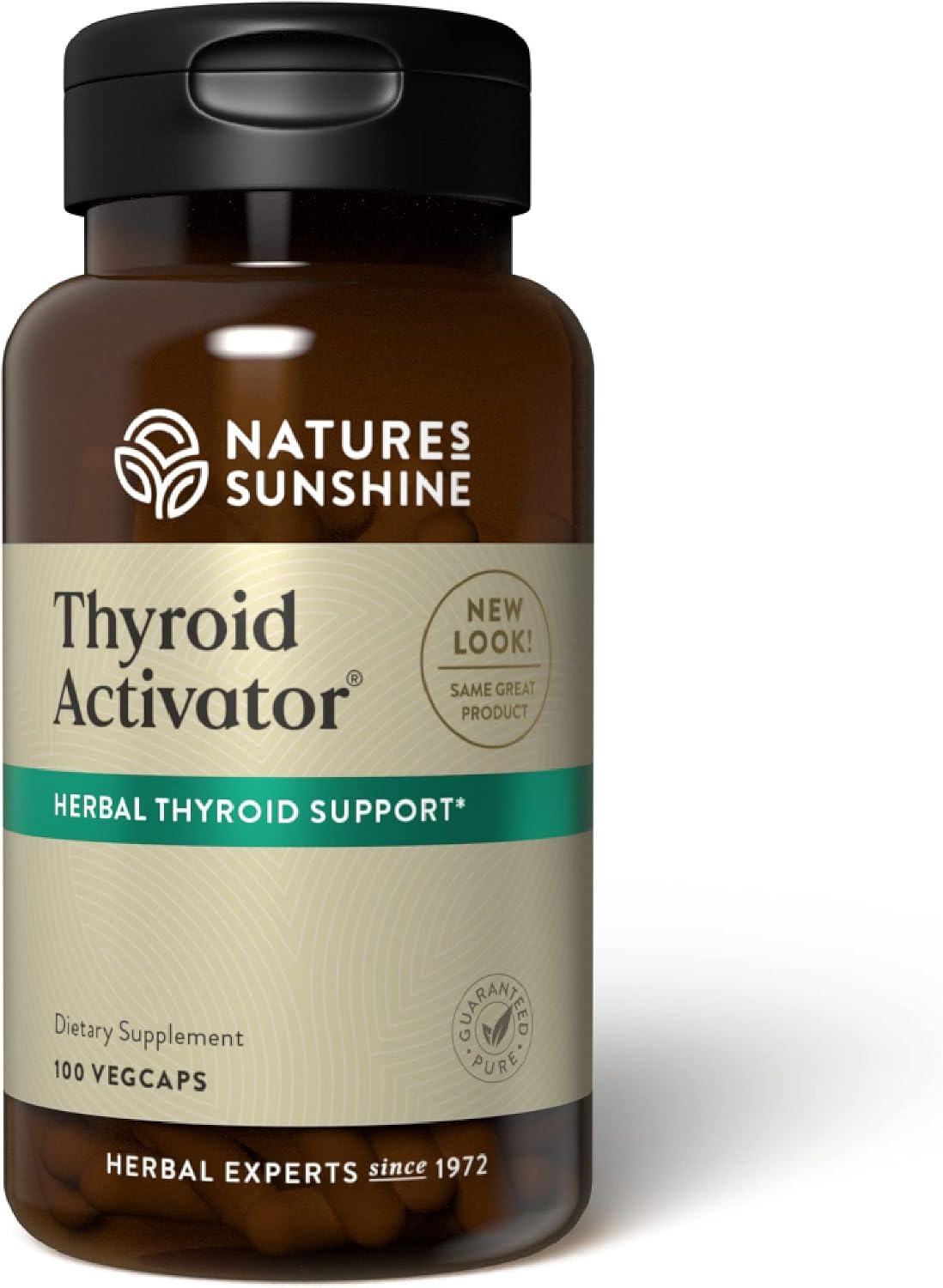 Nature's Sunshine Thyroid Activator - 100 Capsules - görsel 1