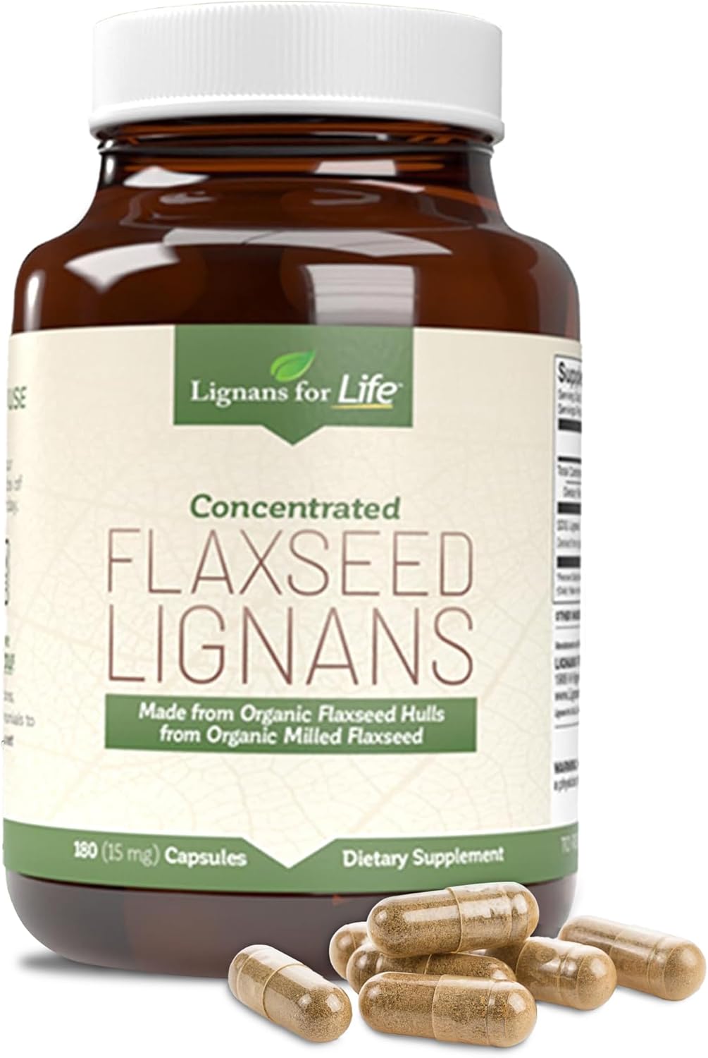 Flaxseed Lignans for Dogs & People - SDG 35mg, 90 Capsules - görsel 8
