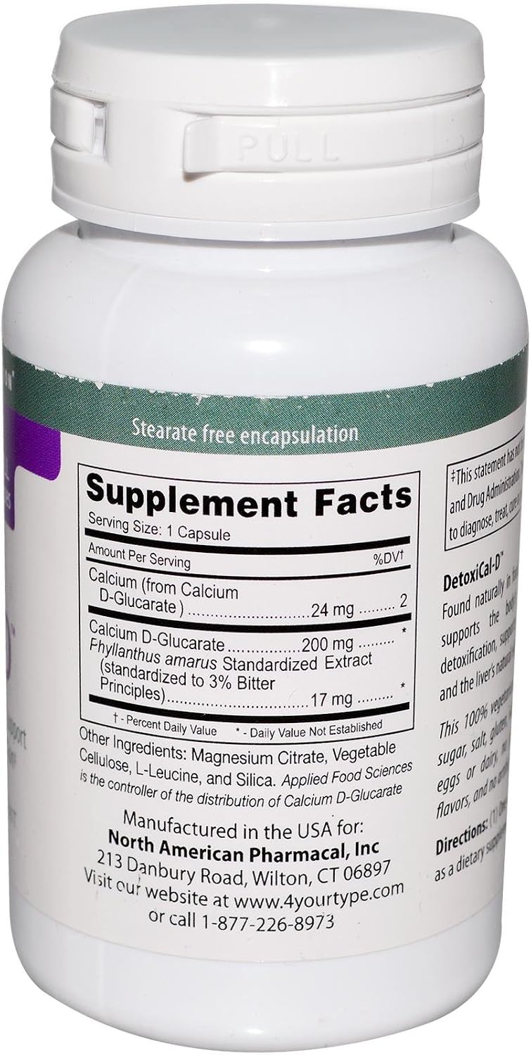 D'Adamo Personalised Nutrition Detoxical-D, 90 Capsules - görsel 2