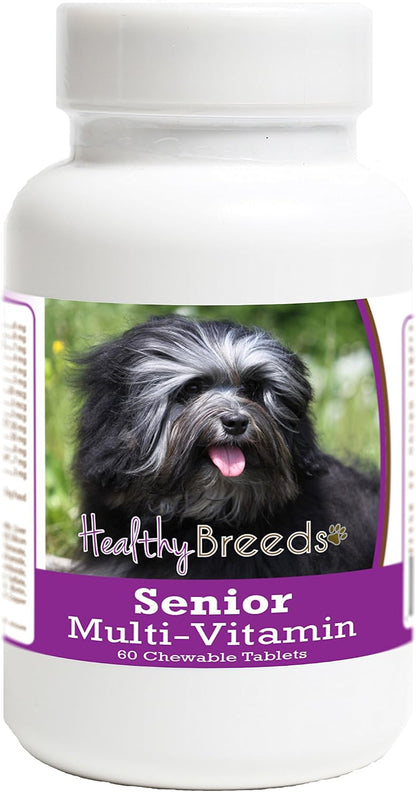 Healthy Breeds Lowchen Senior Dog Multivitamin Tablets, 60 Tablets