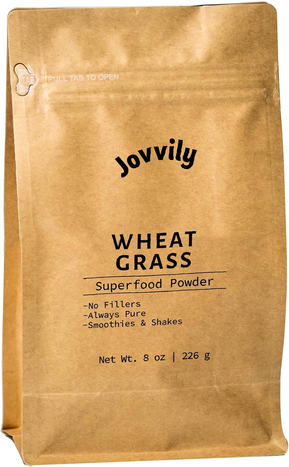 Jovvily Wheat Grass Powder - Superfood, No Fillers, 1 lb (454 g) - görsel 6