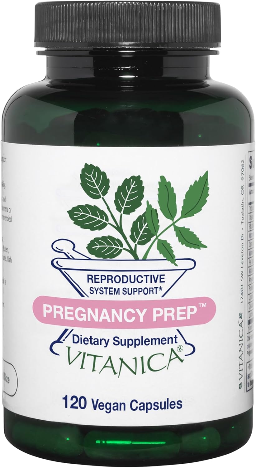 Vitanica Pregnancy Prep - Reproductive Support - Vegan, 120 Capsules - görsel 8