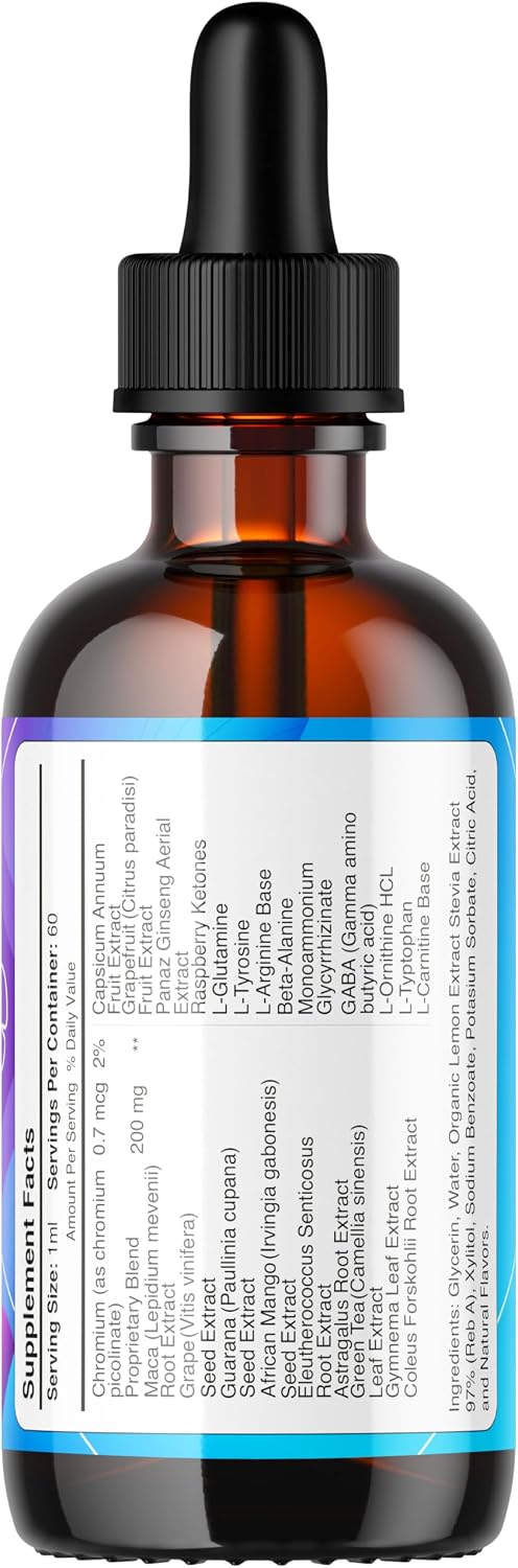 (2 Pack) Skinny Brain Liquid Drops, Skinny Brain Mineral Drops – 2 Bottles for 60 Days - görsel 6