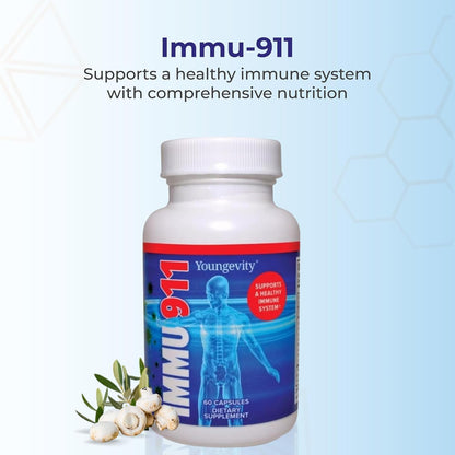 Youngevity Immu-911 Advanced Immune Support - 60 Capsules