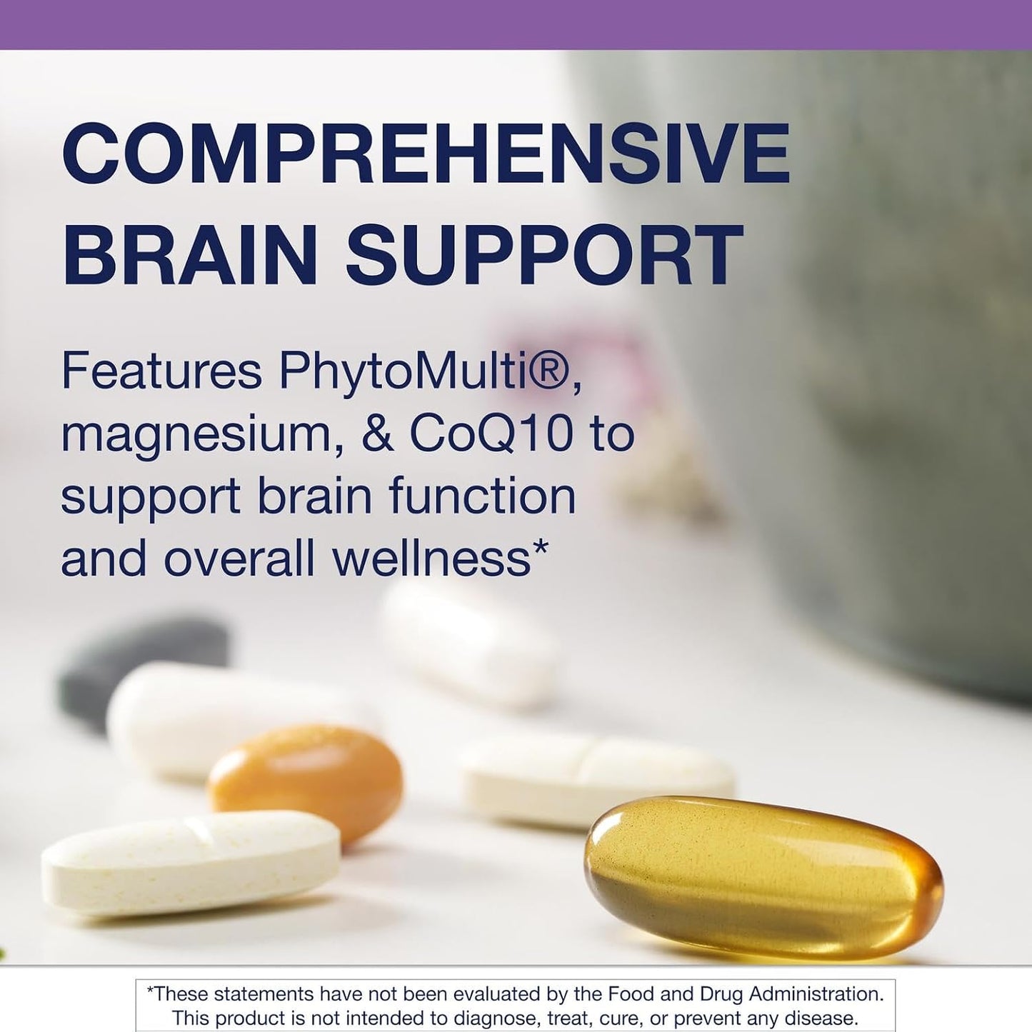 Metagenics Wellness Essentials Brain Health - Daily Multivitamin Packets with DHA, CoQ10, Alpha Lipoic Acid - 30 Packets - görsel 3