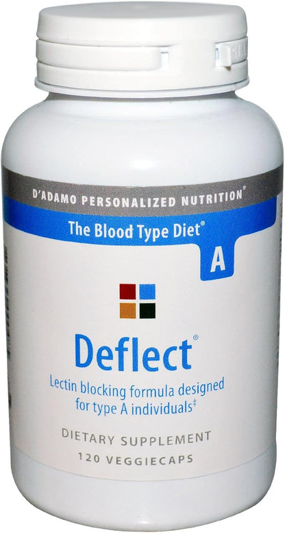 D'Adamo Personalised Nutrition Deflect A, 120 Tablets