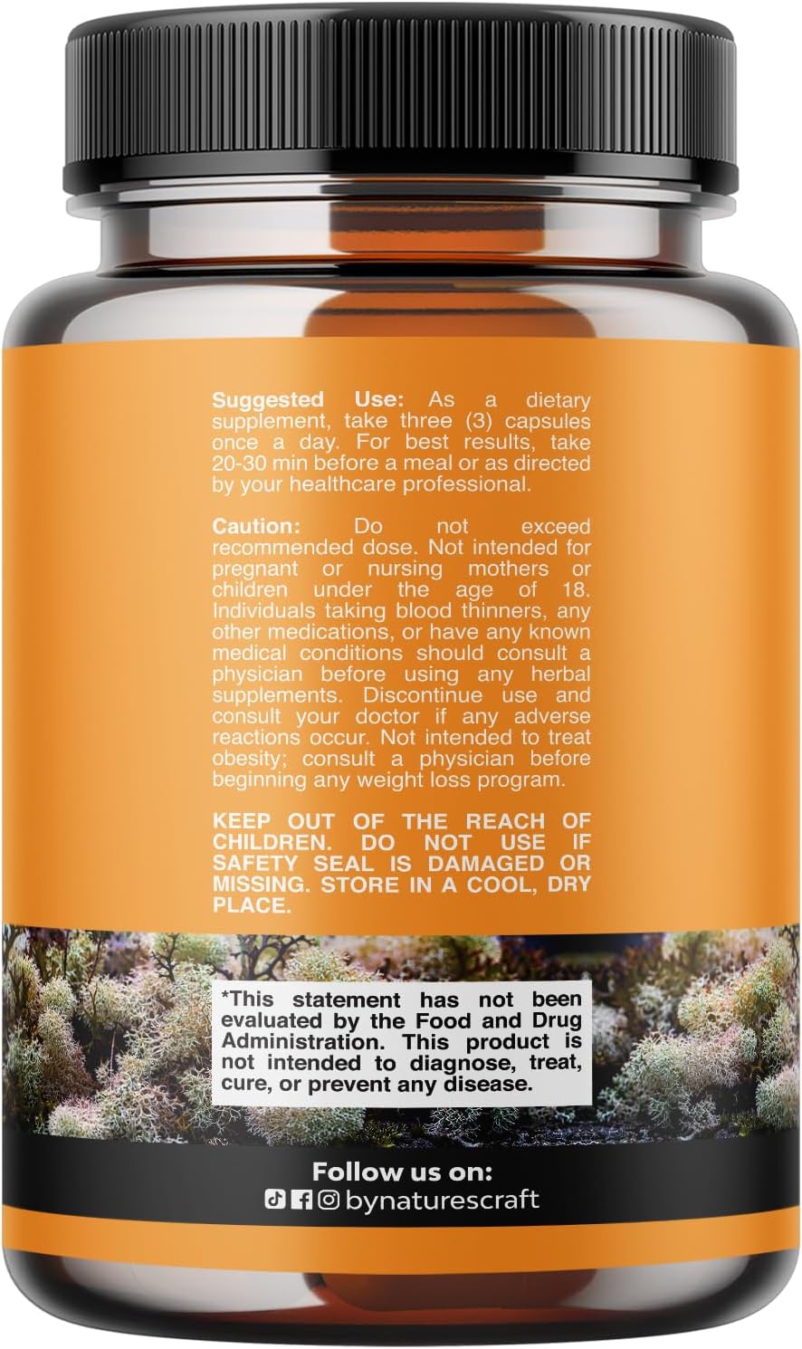 Irish Sea Moss Capsules - Sea Moss & Bladderwrack with Burdock Root | Superfood Blend for Immune, Thyroid & Joint Support | 30 Count - görsel 8