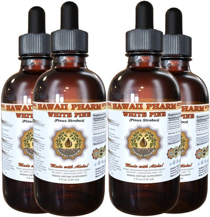 White Pine Liquid Extract - Herbal Tincture by Hawaii Pharm (2x118 ml)