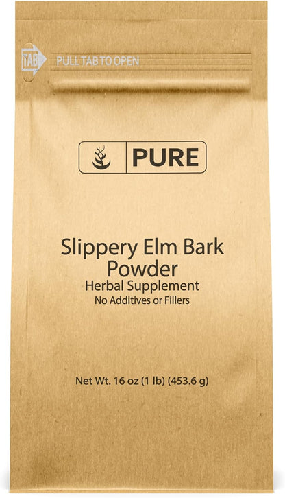 Pure Original Ingredients Slippery Elm Bark Powder (454g)