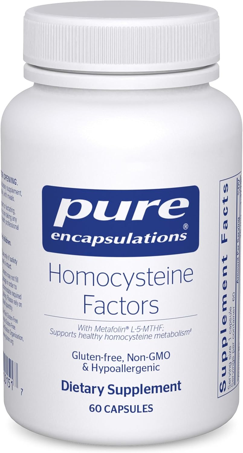 Pure Encapsulations Homocysteine Factors – 60 Capsules - görsel 1