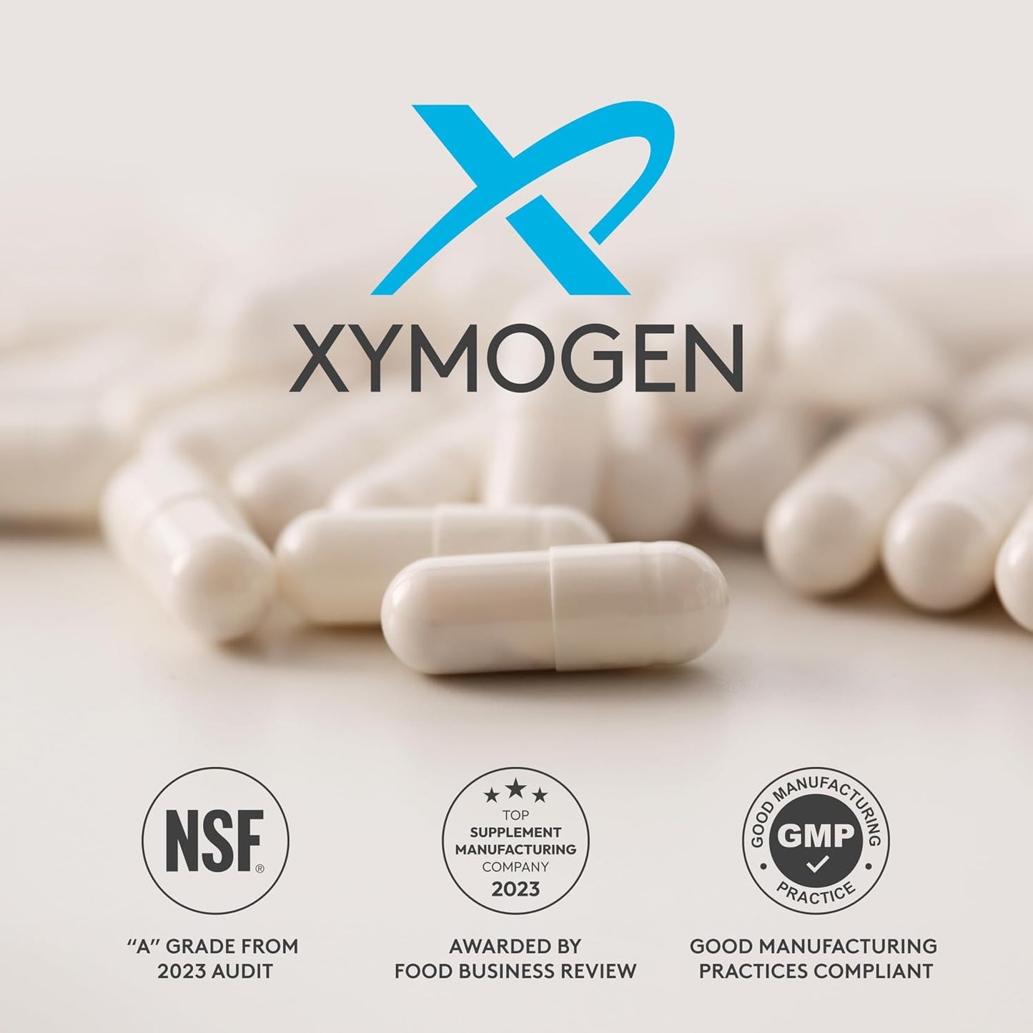 XYMOGEN ProbioMax Lean - Probiotic Supplement to Support Gut Barrier Function - Bifidobacterium animalis subsp lactis B420 - Vegetarian, Non-GMO & Gluten-Free - 30 Capsules - görsel 6