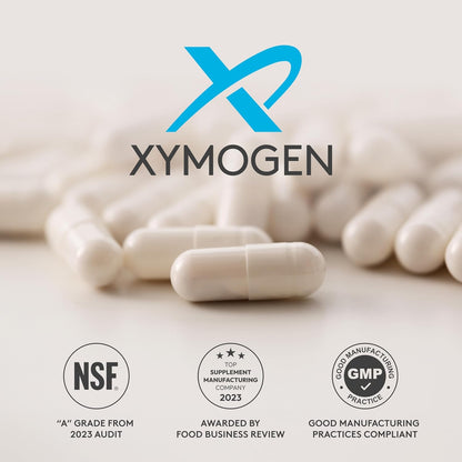 XYMOGEN ProbioMax Lean - Probiotic Supplement to Support Gut Barrier Function - Bifidobacterium animalis subsp lactis B420 - Vegetarian, Non-GMO & Gluten-Free - 30 Capsules