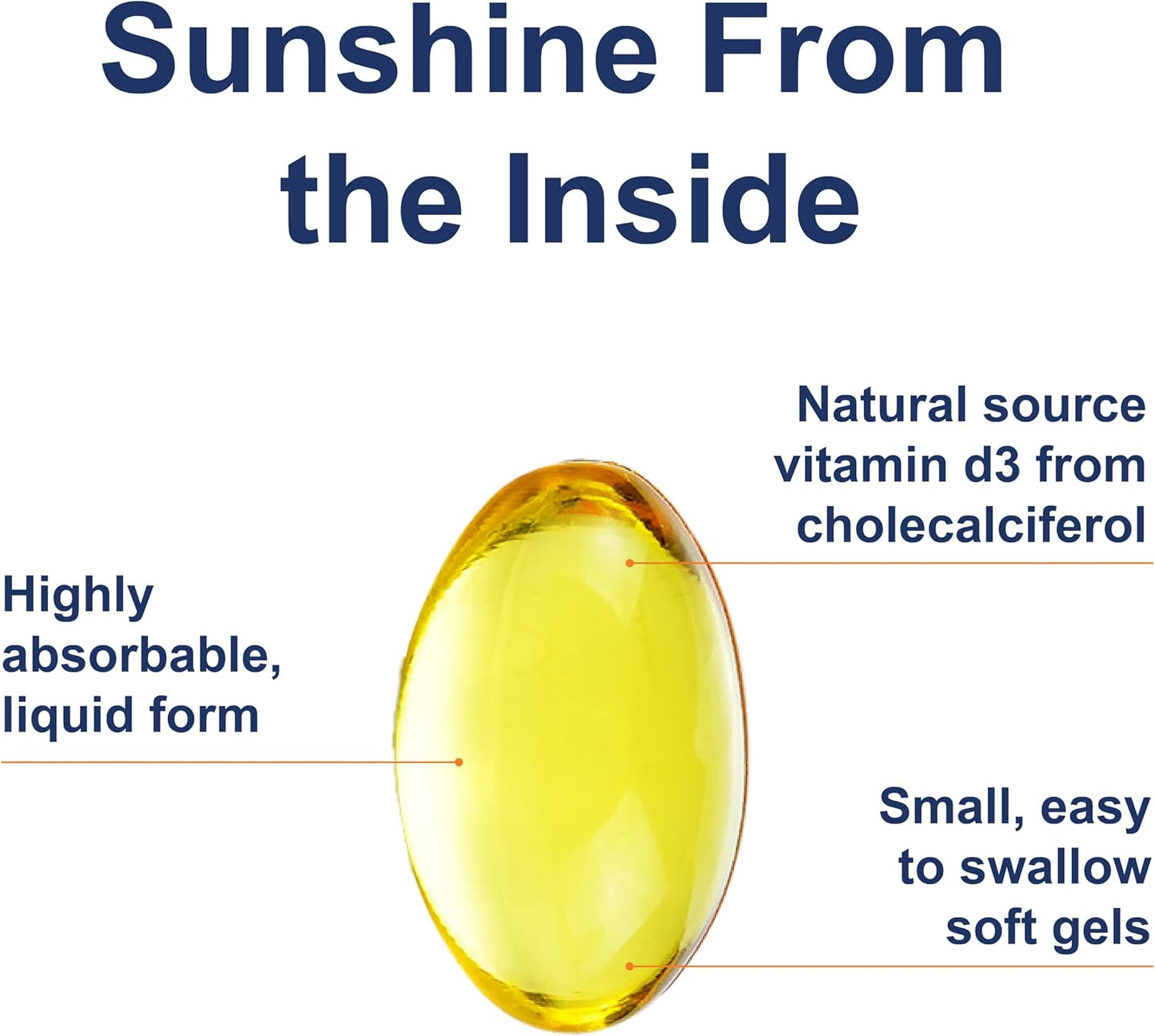 Carlson Vitamin D3 5000 IU (125 mcg) Softgels – 360 count - görsel 3