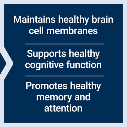 Life Extension PS Caps, Phosphatidylserine, for Cognitive Support, Gluten-Free, Non-GM, Vegetarian, 100 Capsules