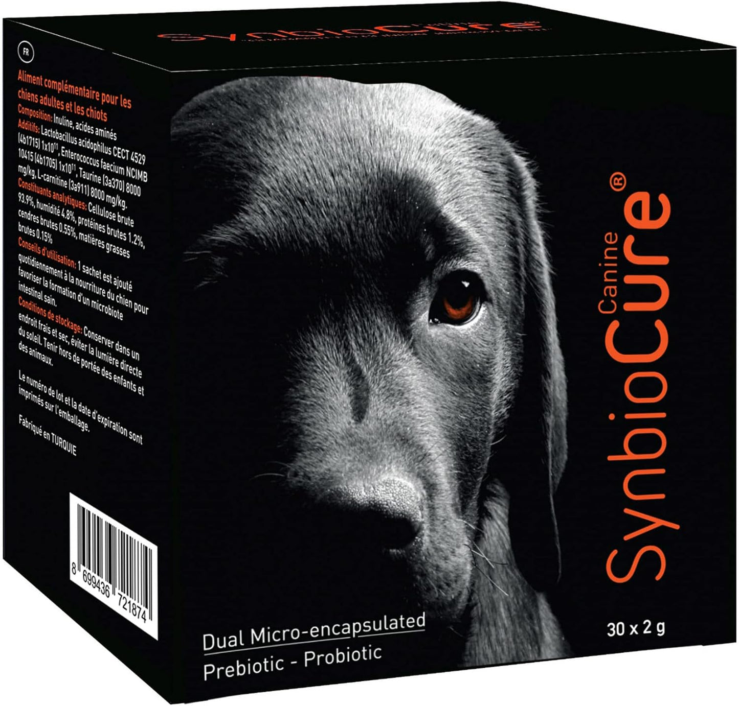 SynbioCure Probiotics & Prebiotics for Dogs - Powder Supplement with 200 Billion CFU - 30 Sachets - görsel 1