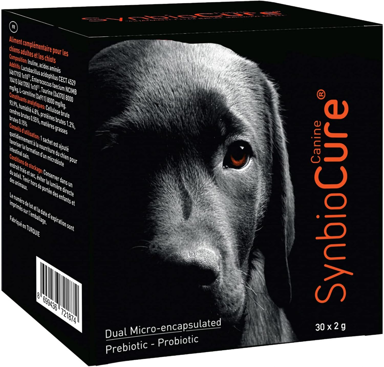 SynbioCure Probiotics & Prebiotics for Dogs - Powder Supplement with 200 Billion CFU - 30 Sachets - görsel 1