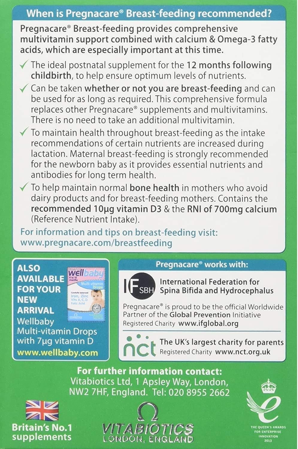 Pregnacare Breastfeeding Multivitamin - 56 Tablets & 28 Capsules - görsel 2