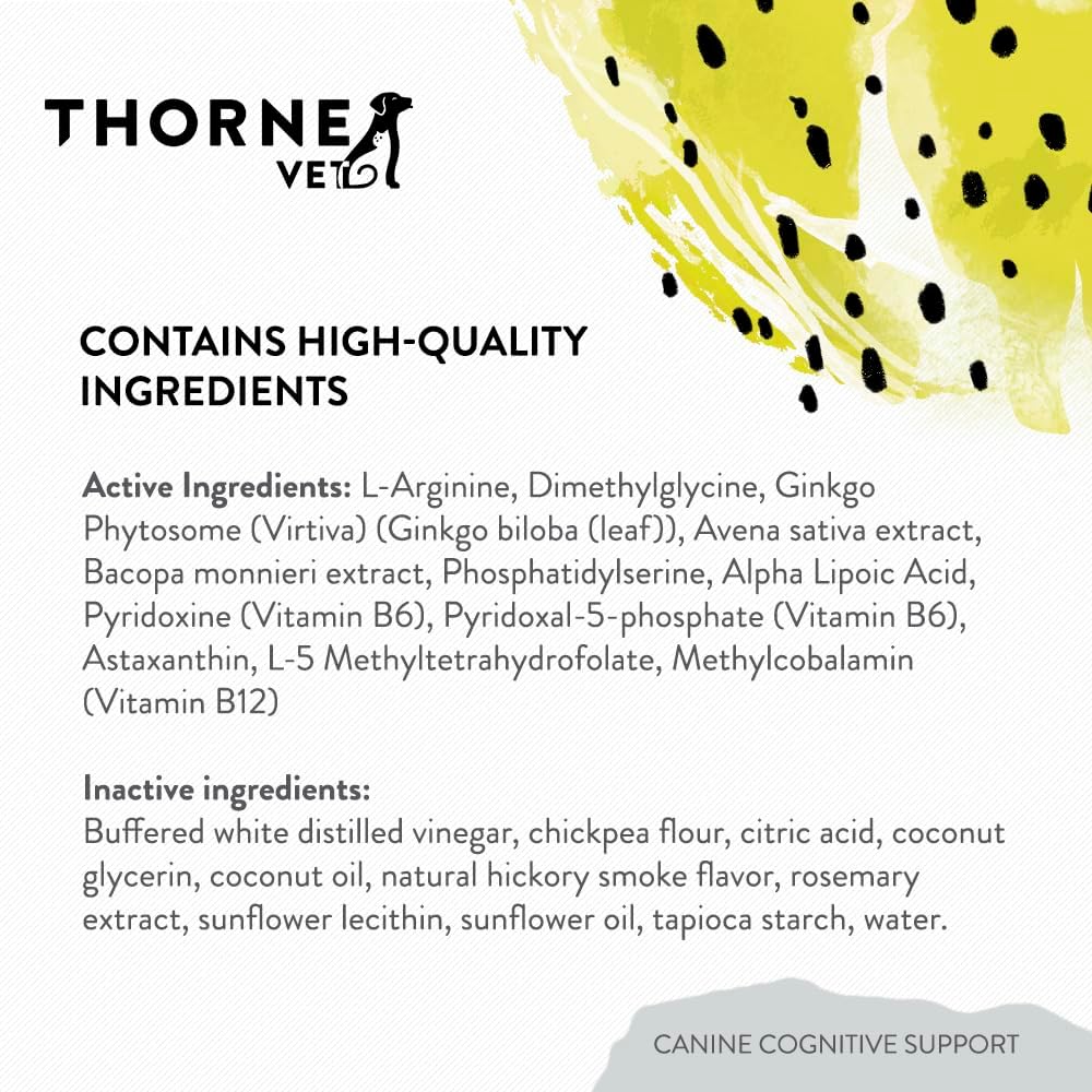 ThorneVet Canine Cognitive Support Soft Chews for Dogs – 90 Count - görsel 5