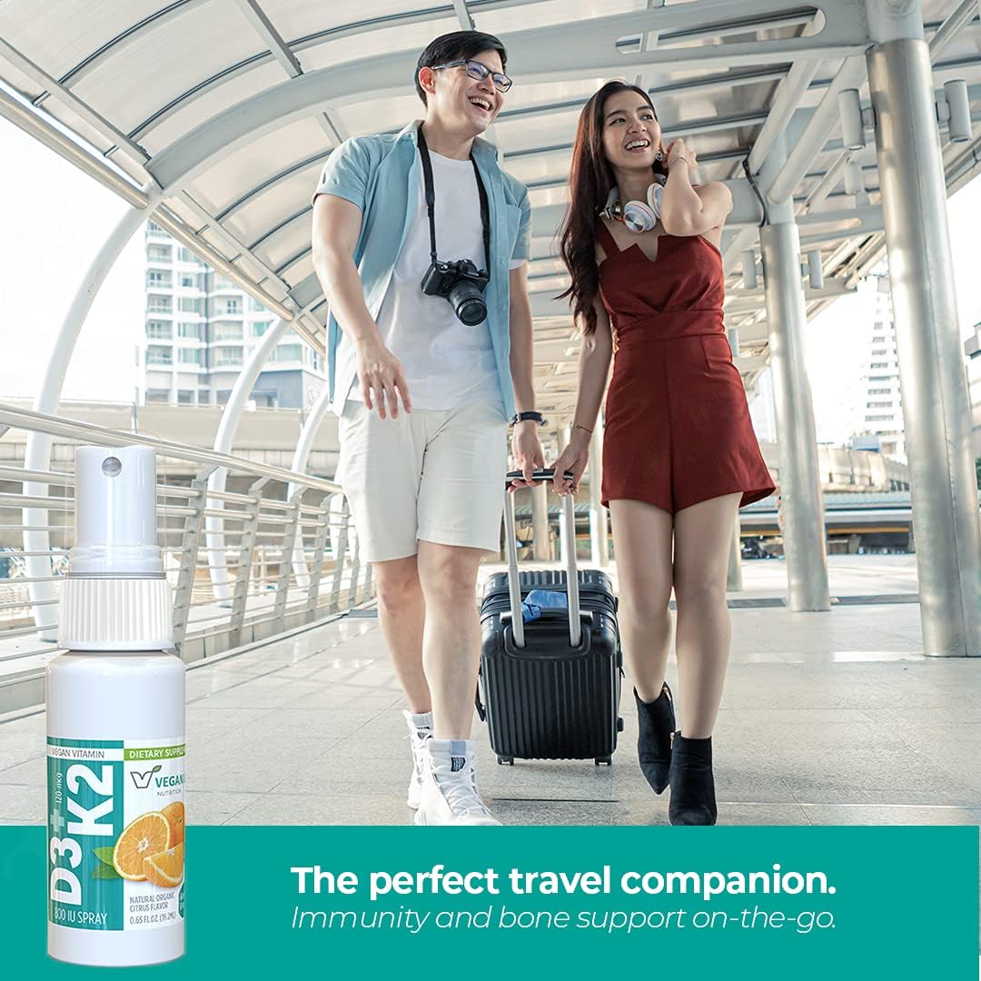 Vitamin D3 and K2 Oral Spray Supplement, 19 ml - görsel 4
