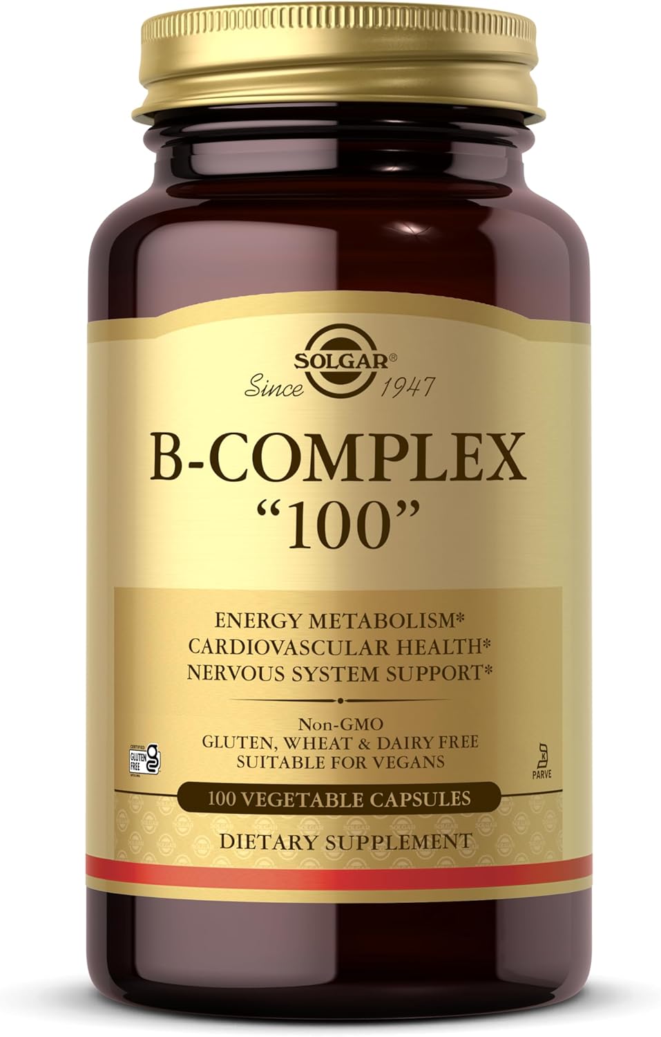 Solgar B-Complex 100 - 250 Vegetable Capsules - görsel 8