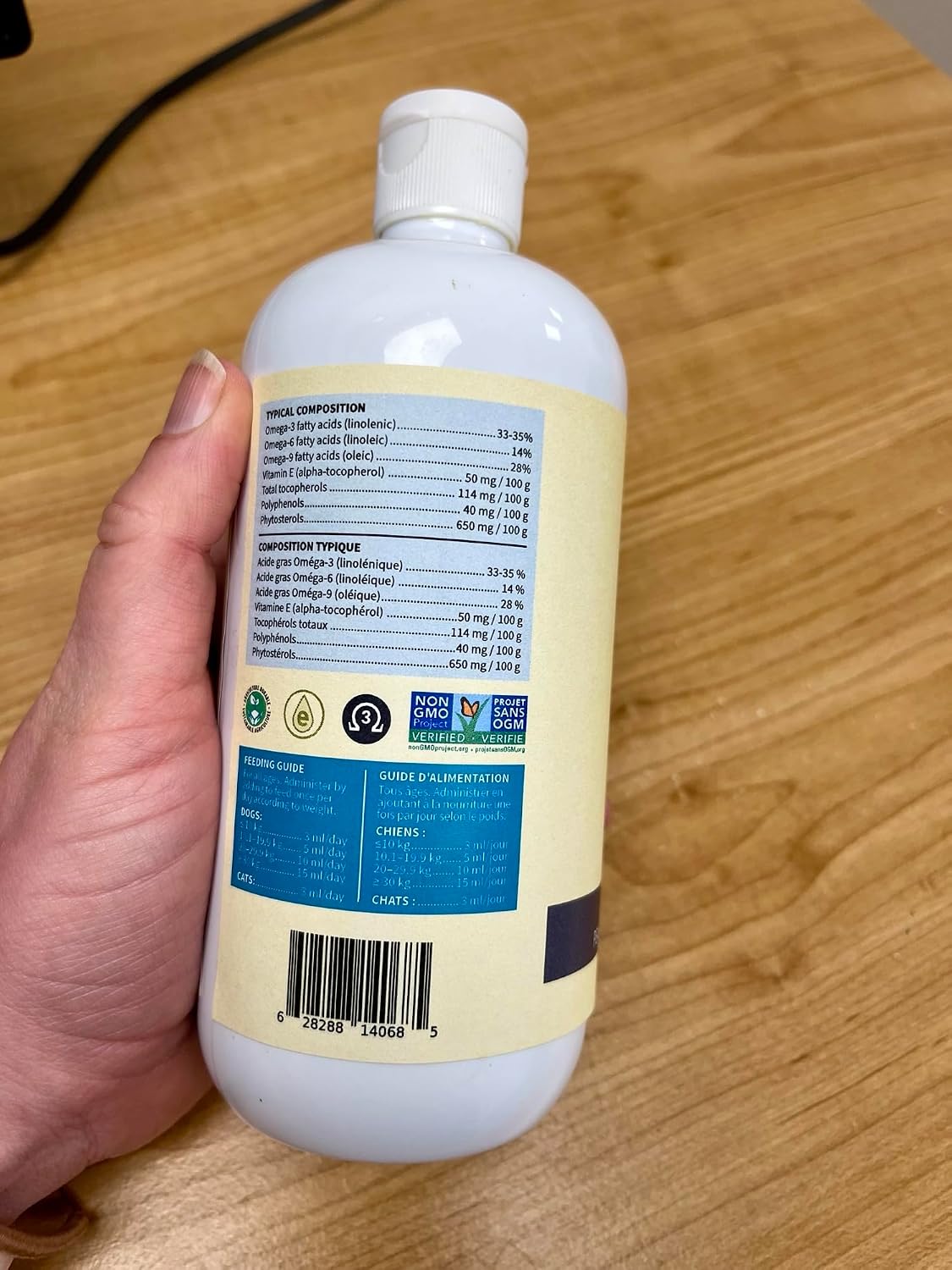 Camelina Oil for Dogs & Cats, 500mL - görsel 3
