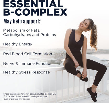 KAL Stress B Complex – B Vitamin Supplement for Energy, Stress and Immune Support