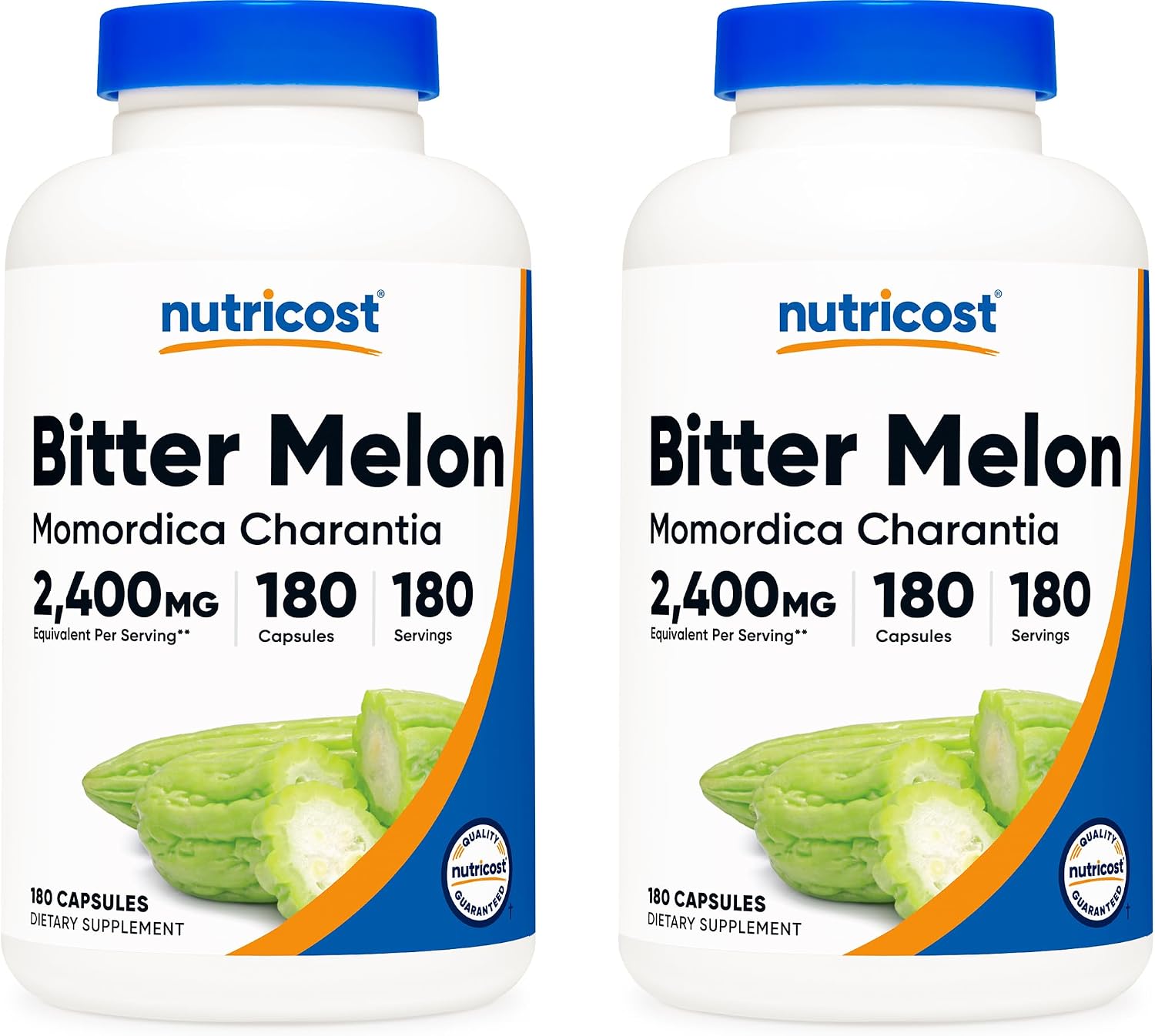 Nutricost Bitter Melon 600mg, 180 Capsules (3 Bottles) - görsel 7
