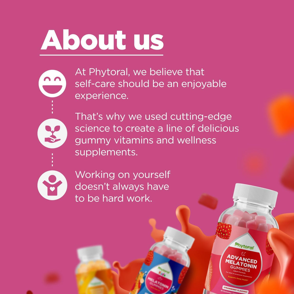 Natural Multivitamin with Iron Gummies for Adults - 60 Gummies - görsel 6