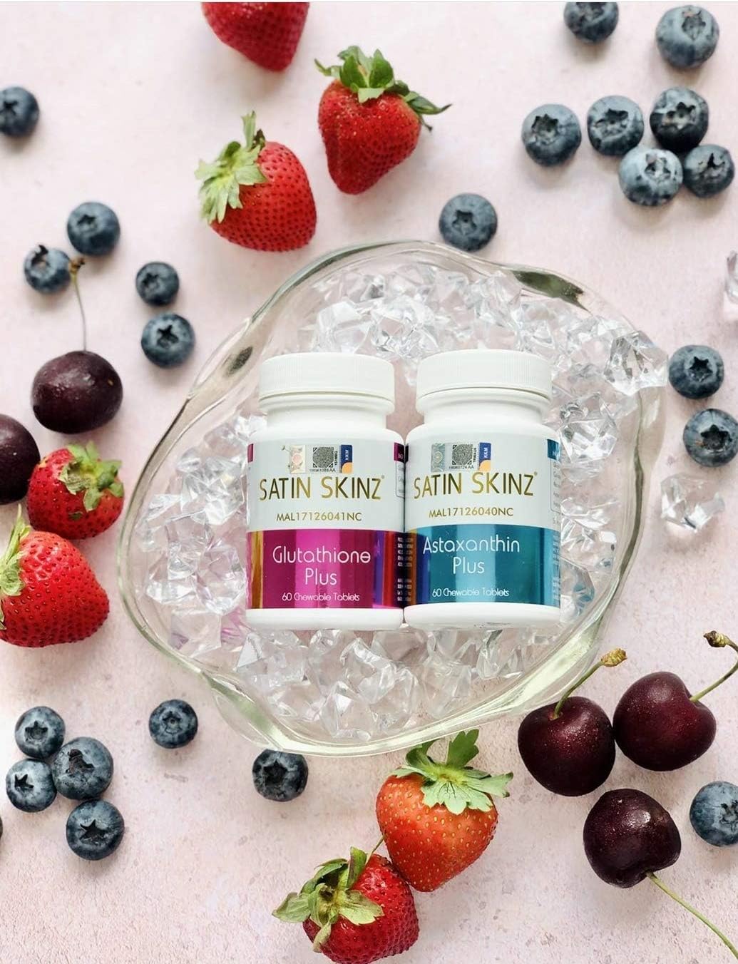 Satin Skinz GLUTATHIONE Plus and ASTAXNTHIN Plus - görsel 1